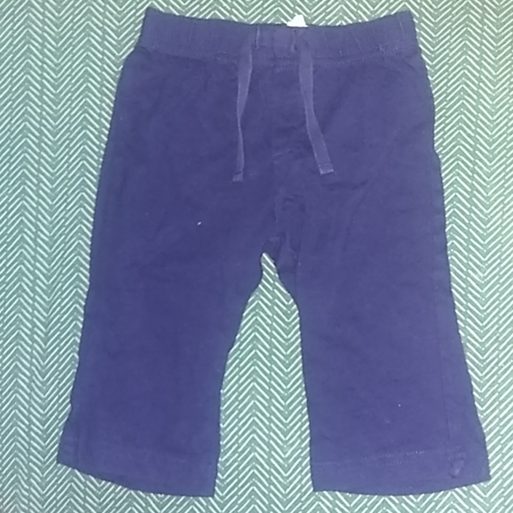 Navy blue cotton pants